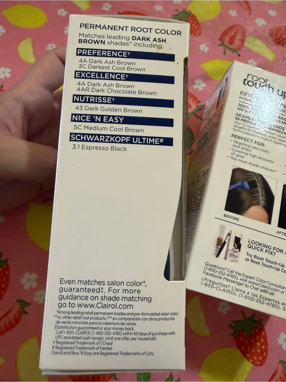 Clairol Root Touch-Up by Nice'n Easy - Dark Ash Brown (4A)